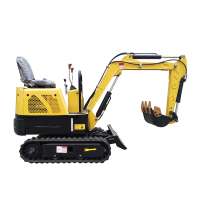 Shandong hydraulic bucket dozor blade excavator 1ton oil pump diesel hammer mini digger pump for sale in thailand